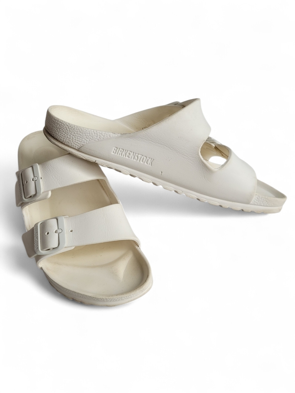 Birkenstock Arizona EVA Sandals Eggshell Off-white 40 EU 9 - 9.5 Waterproof